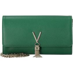 Valentino Women's Divina large clutch in verde Green/Medium Shade/Verde- [Size: ONE size only]